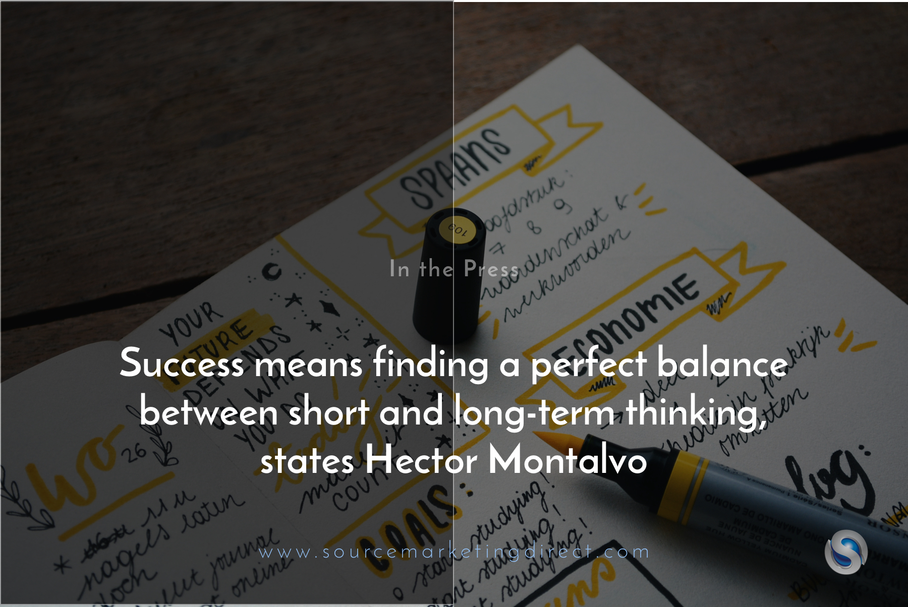 Success means finding a perfect balance between short and long-term thinking, states Hector Montalvo